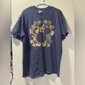 Disney Comfort Colors Tee - Animal Kingdom print sz XL